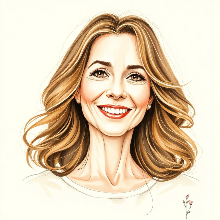 Stylized portrait of Lori Gottlieb