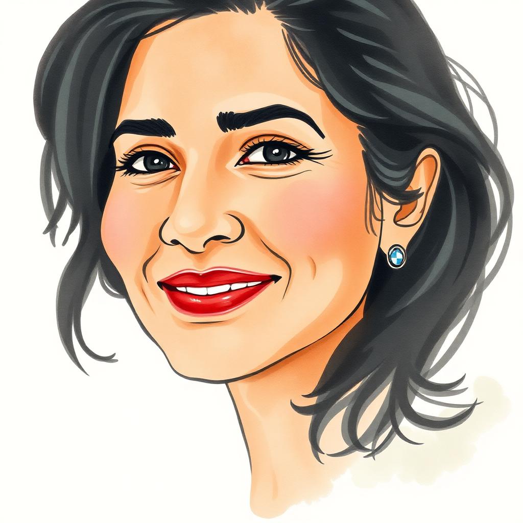 Stylized portrait of Priya Parker