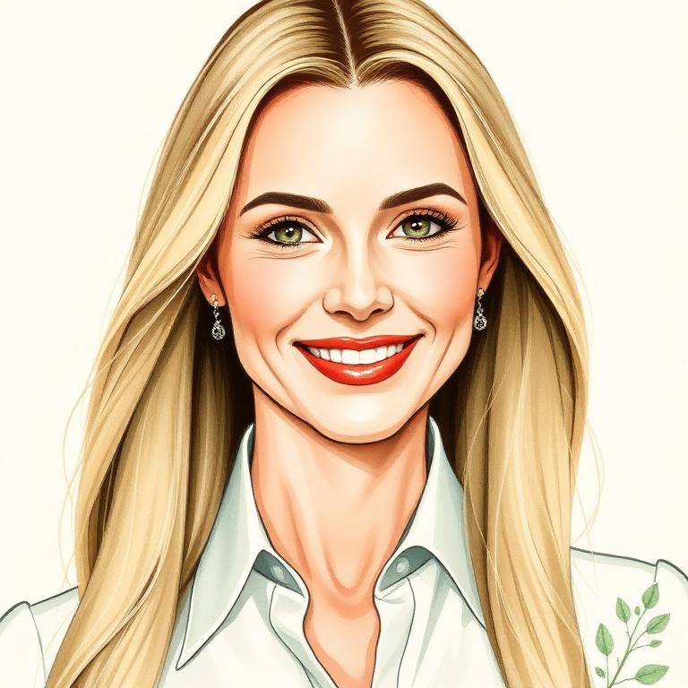 Stylized portrait of Tasha Eurich